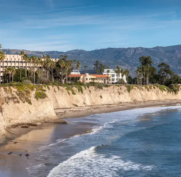 Goleta coastline and UCSB bluffs. We provide fractional CFO services to growing businesses here.