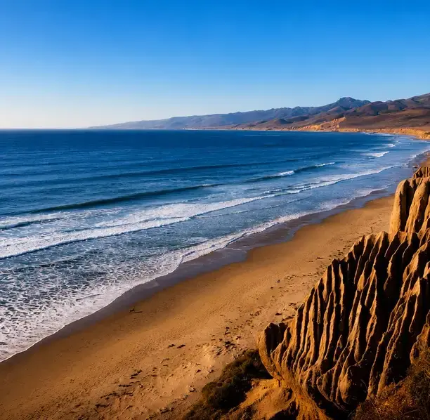 Lompoc beach and cliffs representing businesses supported by CFO services
